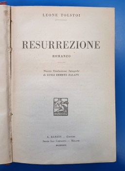 Resurrezione Traduz.L.E.Zala Barion 1929