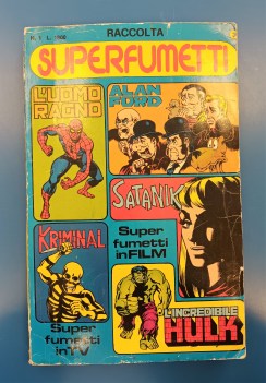 Raccolta Superfumetti n1. editoriale corno 1982. Satanik - Fuga di Logan