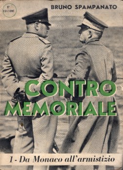 contromemoriale 1 da Monaco all\'armistizio (1 EDIZIONE)