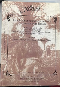 natura rivista di scienze naturali l\'esplorazione zoologica in Africa