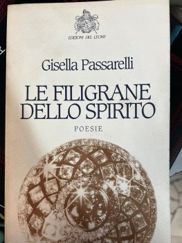 filigrane dello spirito AUTOGRAFATO