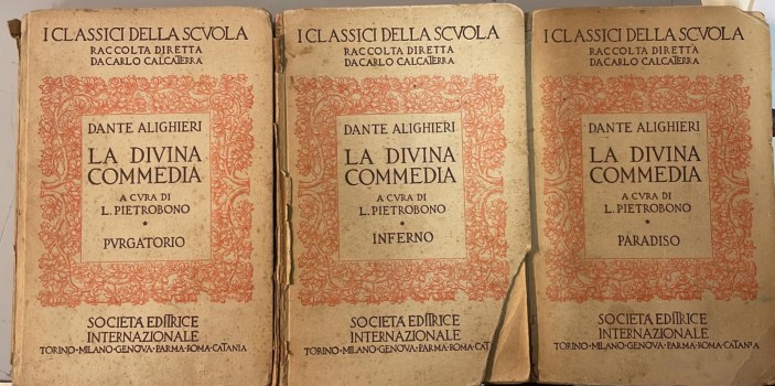 divina commedia (inferno-purgatorio-paradiso)