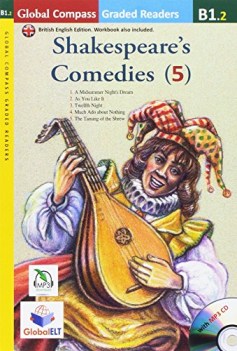 shakespeare\'s comedies b1.2 con cd audio formato mp3 con espansione