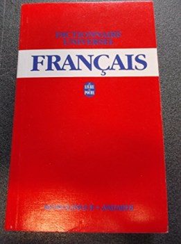 dictionnaire francais monolingue universel