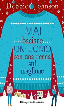 mai baciare un uomo con una renna sul maglione 1