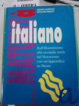 italiano dall\'illuminismo alla seconda met del novecento e sezione