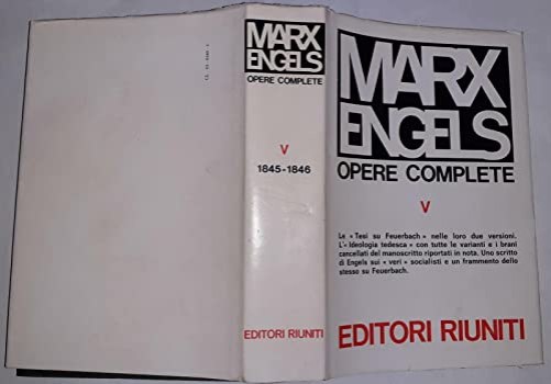 marx engels opere complete V 1845-1846