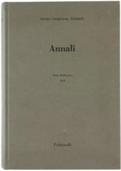 annali anno dodicesimo 1970