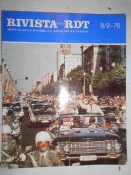 rivista della RDT 8 9/76 mensile della repubblica democratica tedesca