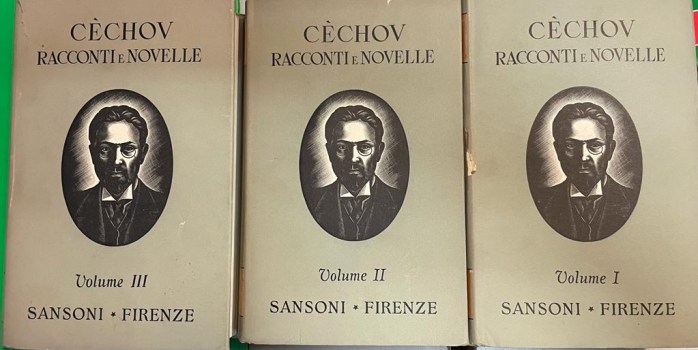 cechov racconti e novelle 3 VOLUMI