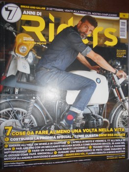 riders settembre 2014 numero 75 rivista magazine moto