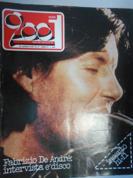 ciao 2001 numero 17 - 38 aprile 1978 rivista musicale