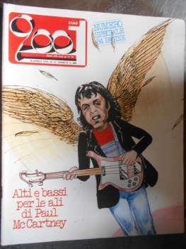 ciao 2001 numero 15 - 16 aprile 1978 rivista musicale