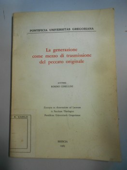 generazione come mezzo di trasmissione del peccato originale