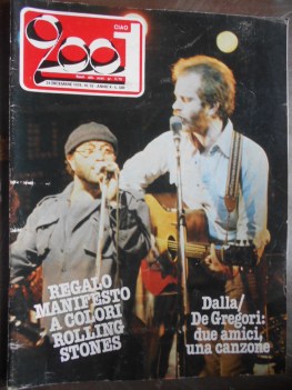 ciao 2001 numero 52 - 31 dicembre 1978 rivista musicale