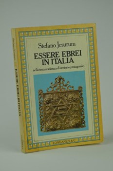 essere ebrei in italia