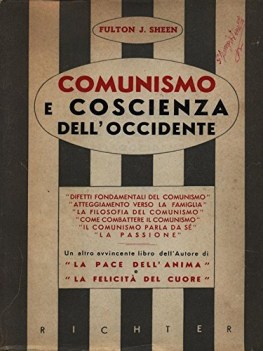 comunismo e coscienza dell\'occidente