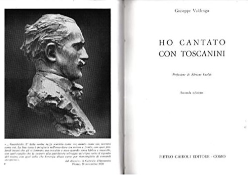 ho cantato con toscanini