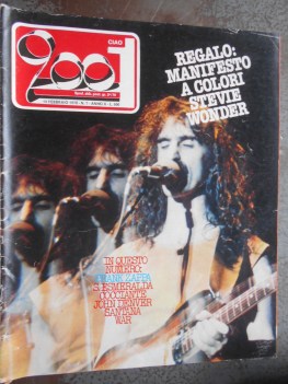 ciao 2001 numero 7 - 19 febbraio 1978 rivista musicale