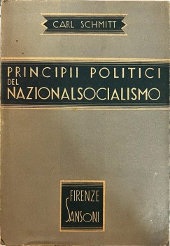 principii politici del nazionalsocialismo