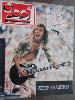 ciao 2001 numero 8 - 26 febbraio 1978 rivista musicale