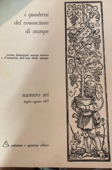 quaderni del conoscitore di stampe n. 6