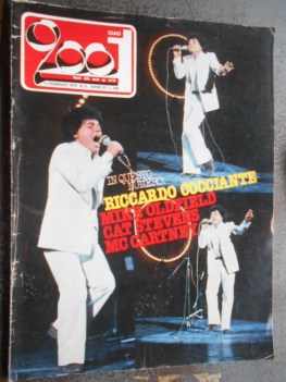 ciao 2001 numero 6 - 11 febbraio 1979 rivista musicale