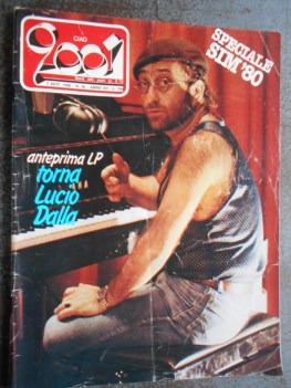 ciao 2001 numero 36 - 7 settembre 1980 rivista musicale