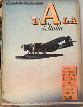 ala d\'italia n. 4 - fotovisioni dal fronte russo FEBBRAIO 1943