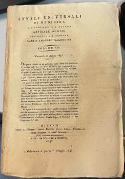 annali universali di medicina volume CVI (aprile 1843)