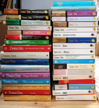 lotto di 35 libri di danielle steel