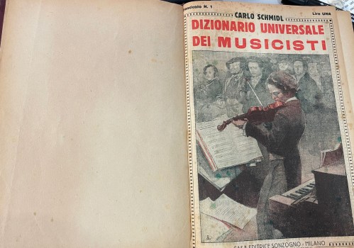 dizionario universale dei vol I 1926