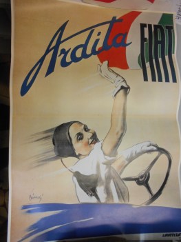 ardita FIAT poster ANNITRENTA 70X50