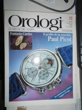 orologi 52 MAGGIO 1992 anno VI le misure del tempo