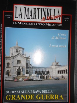 martinella di milano novembre 1988 GRANDE GUERRA numero 11 anno XL