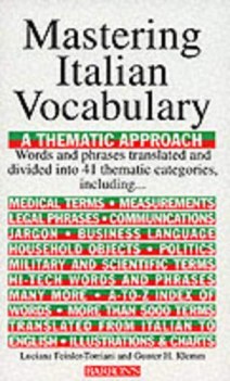 mastering italian vocabulary a thematic approach