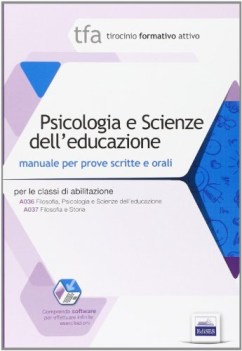 TFA t1 psicologia e scienze dell\'educazione manuale