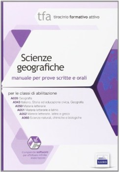 TFA t3 scienze geografiche manuale