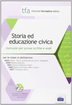 TFA t2 storia ed educazione civica manuale