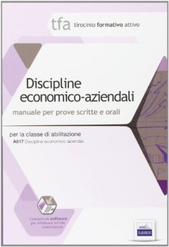 TFA t8 discipline economiche aziendali manuale