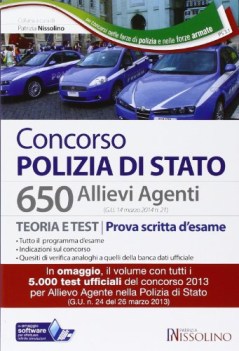 concorso polizia di stato teoria e test (2 vol)