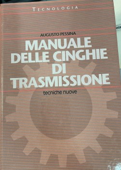 manuale delle cinghie di trasmissione