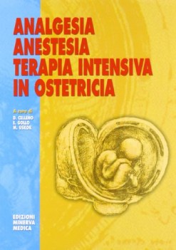 analgesia anestesia terapia intensiva in ostetricia