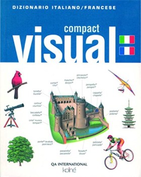 compact visual dizionario italiano-francese ediz.bilingue