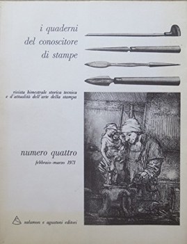 quaderni del conoscitore di stampe n. 4