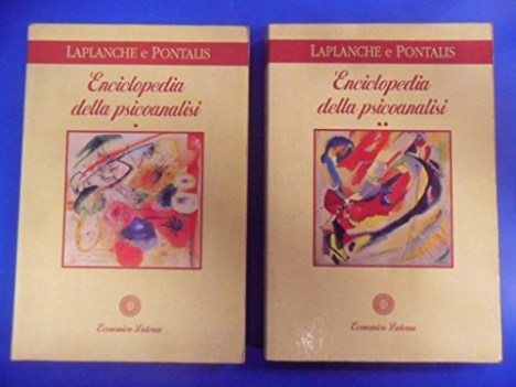 Enciclopedia della psicoanalisi volume I e II . Lotto 2 volumi 1993