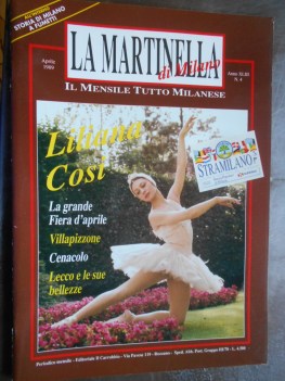 martinella di milano aprile 1989 LILIANA COSI numero 4 anno XLIII