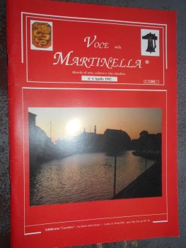 voce della martinella numero 4 - aprile 1992