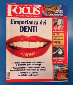 Focus n128 2003. importanza dei denti - allarme virus - animali e noi ...