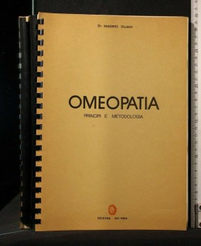 omeopatia principi e metodologia